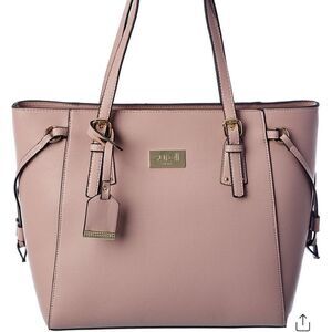 SURELL Accessories Vegan Leather Shopper Tote